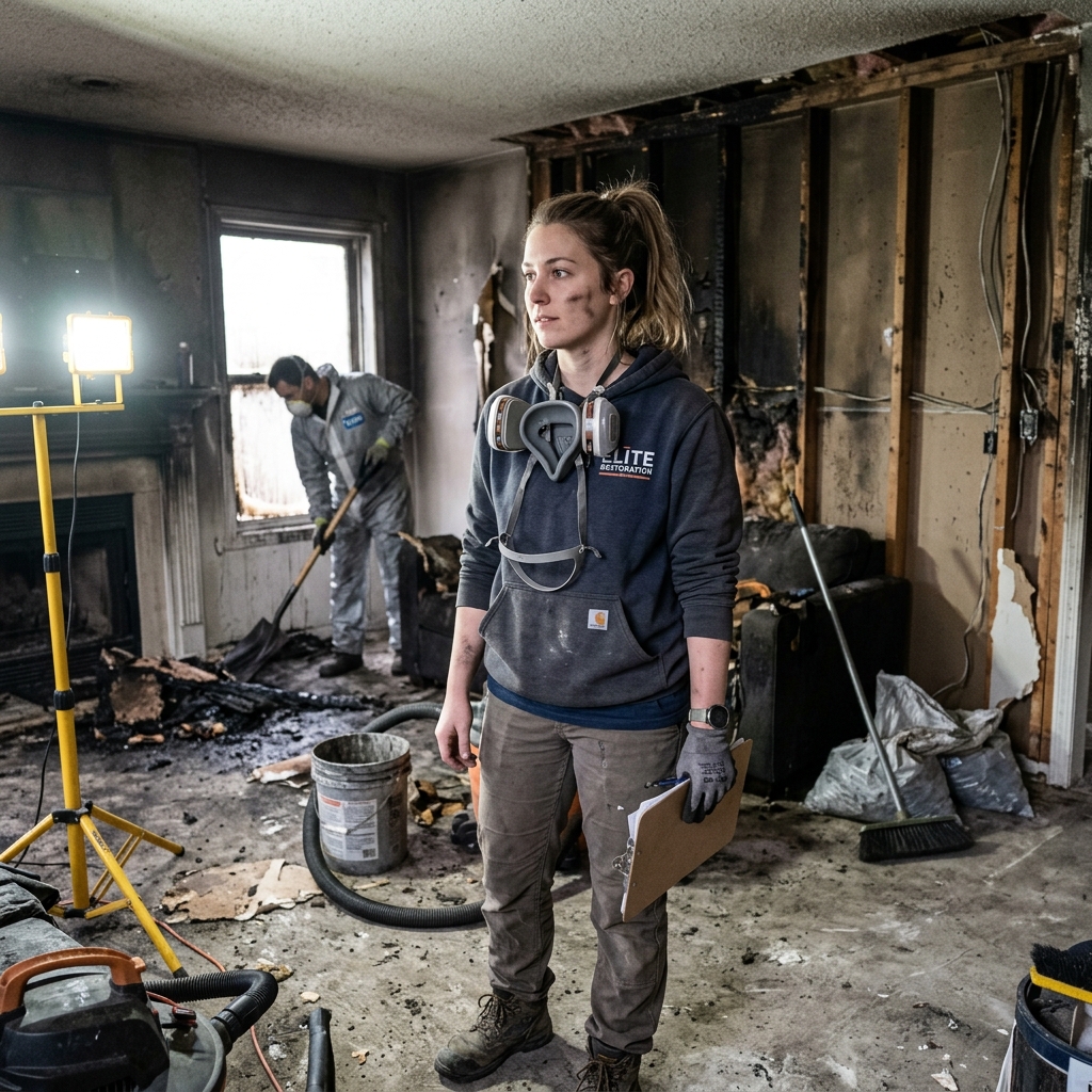 Fire Restoration Tech
