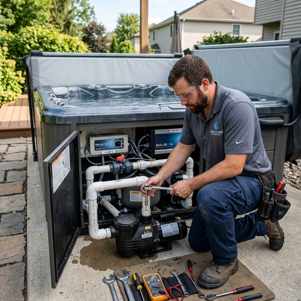 Hot Tub Service Tech